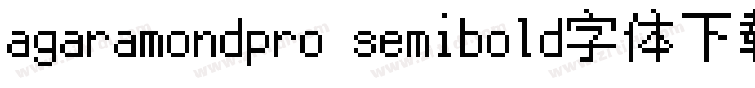agaramondpro semibold字体下载字体转换